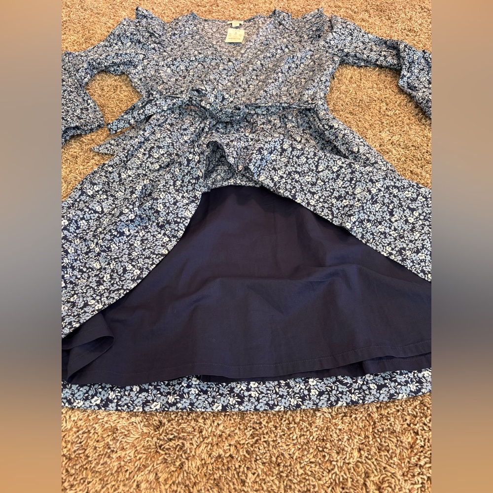 J.Crew Factory Lightweight Cotton Puff-Sleeve Mini Dress – NWT – Size Small - Picture 7 of 9